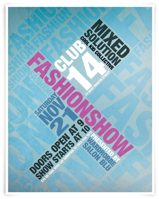 Fashion Show Poster