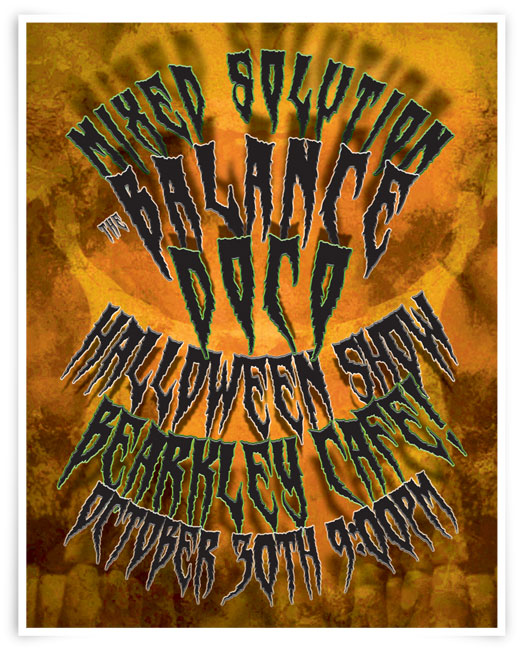 Halloween Show Poster