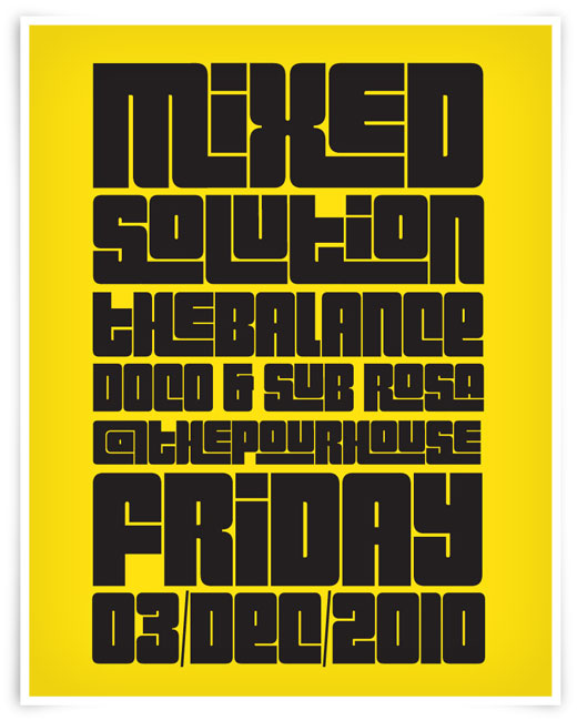 Pour House Poster
